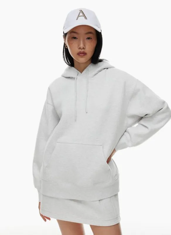 cozy fleece boyfriend hoodie sold by Aritzia