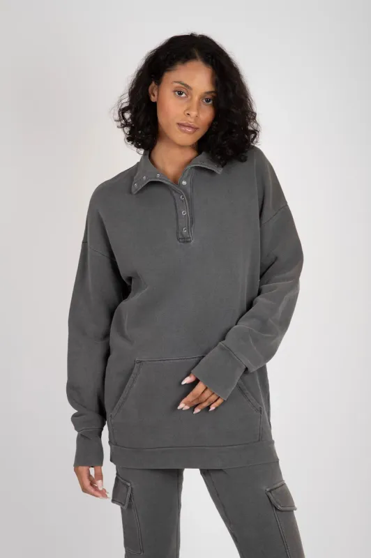 Suli Oversized Polo sold by Hills Dry Goods