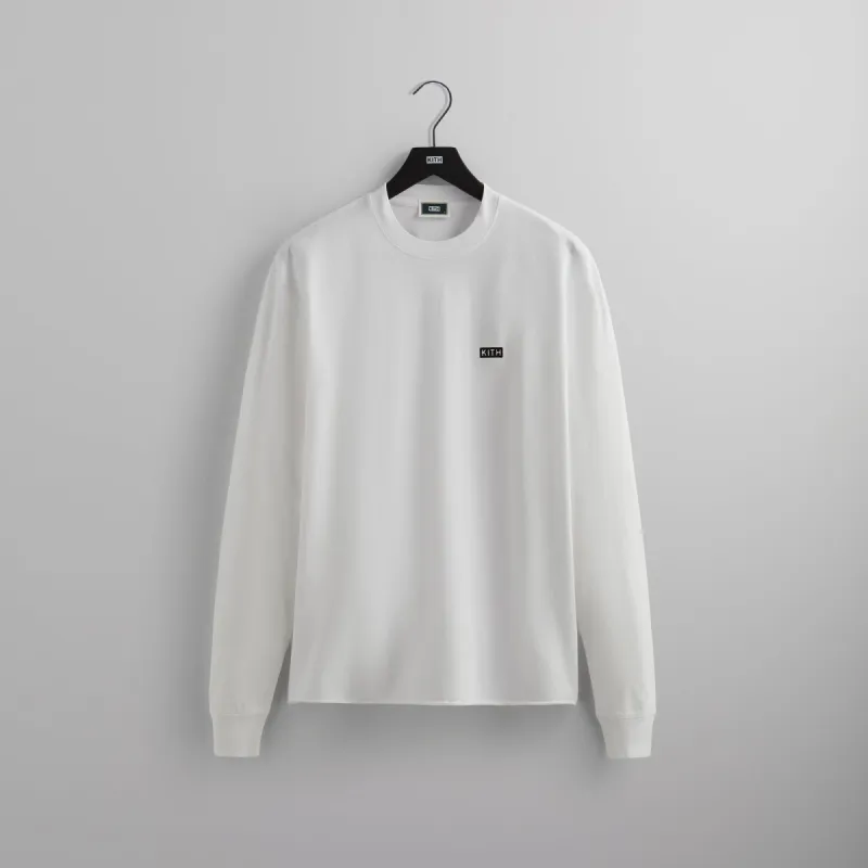 Kith Long Sleeve LAX Tee - White sold by Kith
