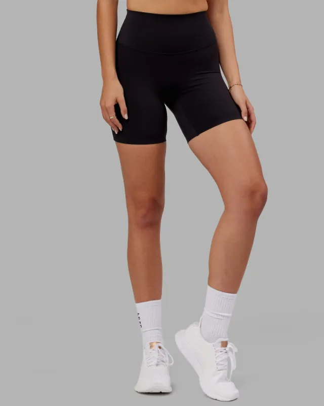 Elixir Mid Short Tight - Black sold by LSKD