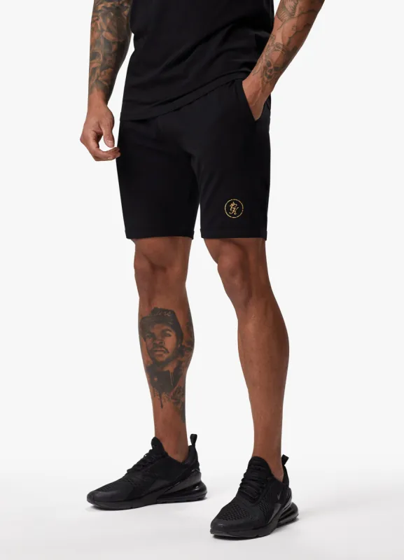 Gym King Fight Division Short - Black/Gold sold by The Gym King