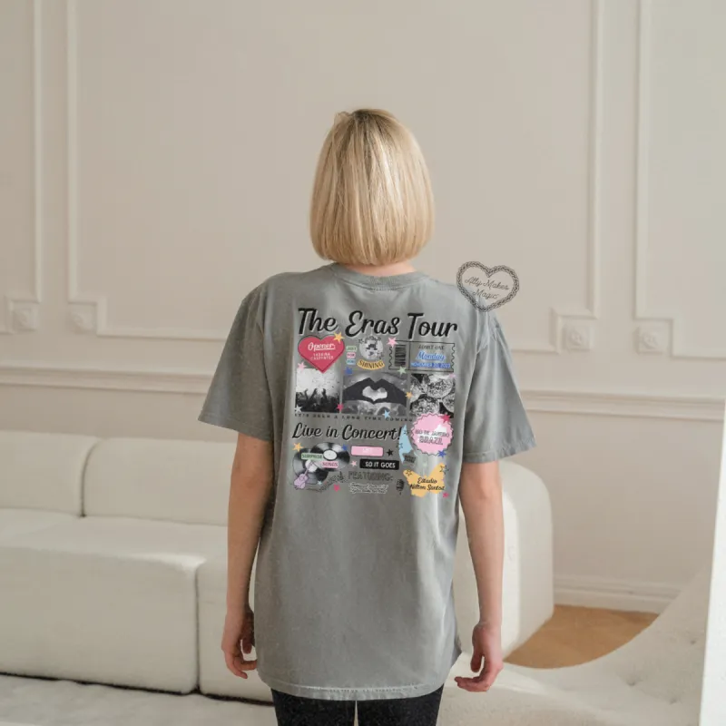 rio de janeiro night 3 retro t-shirt | comfort colors sold by Ally Makes Magic