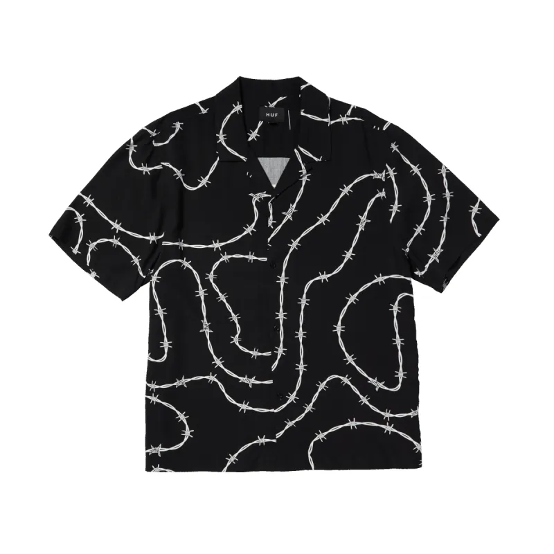 Barbed Wired Resort Shirt sold by HUF