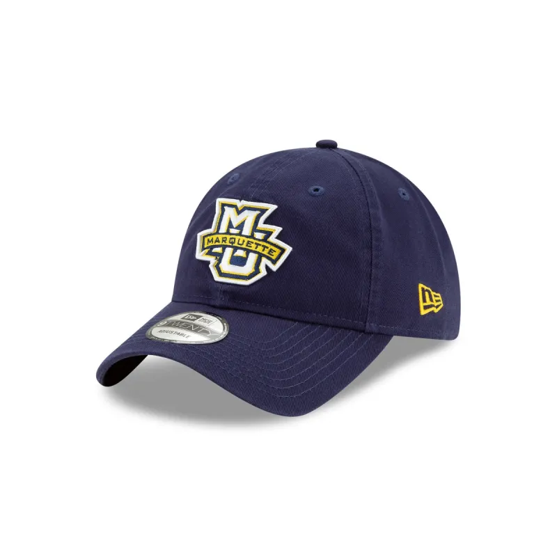 Marquette Eagles Navy 9TWENTY Adjustable Hat sold by New Era