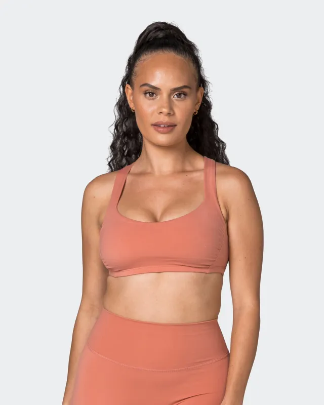 Adorn Bralette - Powdered Pink sold by Muscle Nation