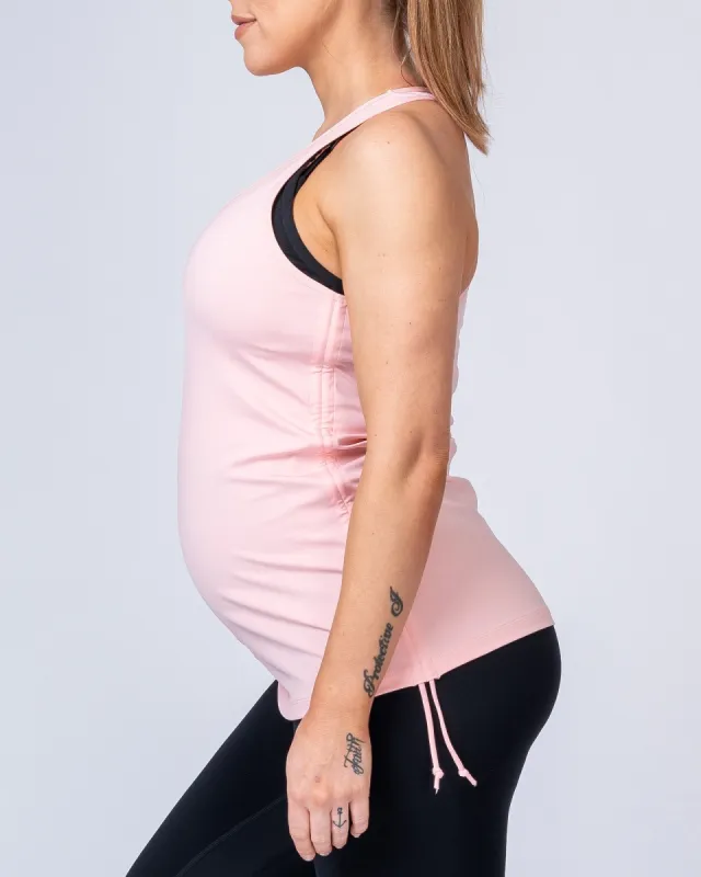 Maternity Tank - Pink sold by Muscle Nation