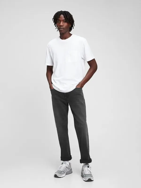 365TEMP Straight Performance Jeans in GapFlex sold by GAP