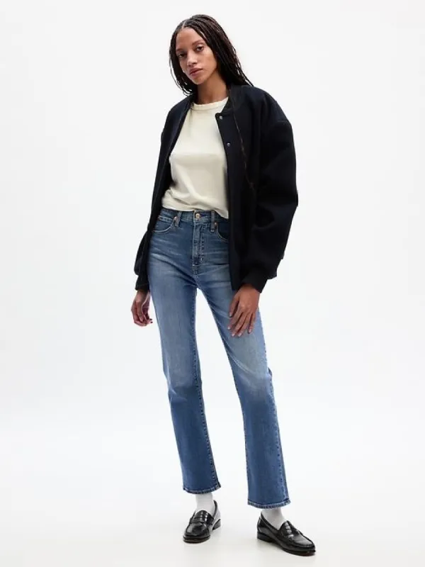 High Rise Kick Fit Jeans sold by GAP