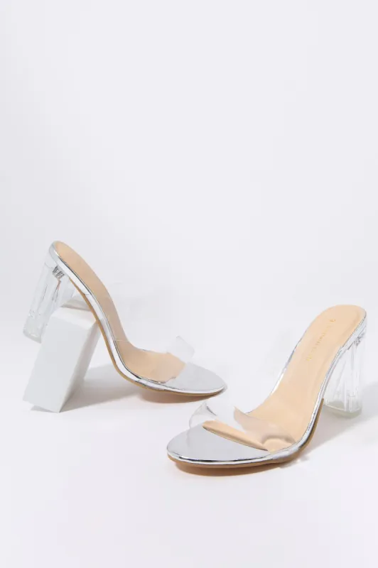 Escarpins avec bandes transparentes sold by Urban Planet