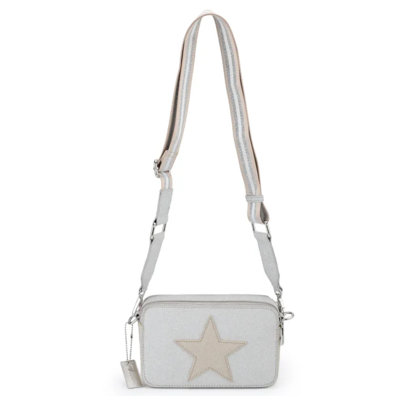 HENNA BAG - SILVER GOLD METALLIC sold by Vintage Havana