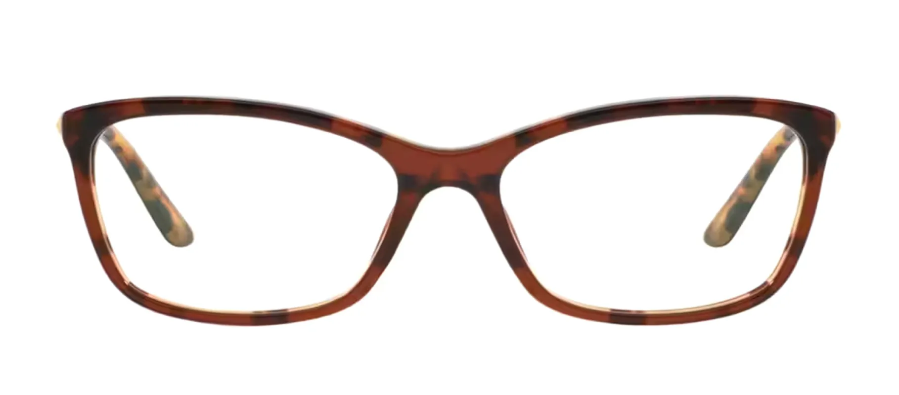 Versace VE 3186 5077 Butterfly Plastic Havana Eyeglasses with Logo Stamped Demo Lenses sold by Gaffos