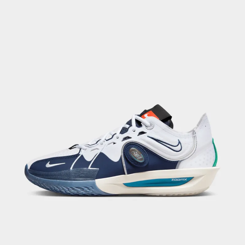 Nike G.T Cut 3 ASW White / Midnight Navy - Metallic Silver sold by JD Sports