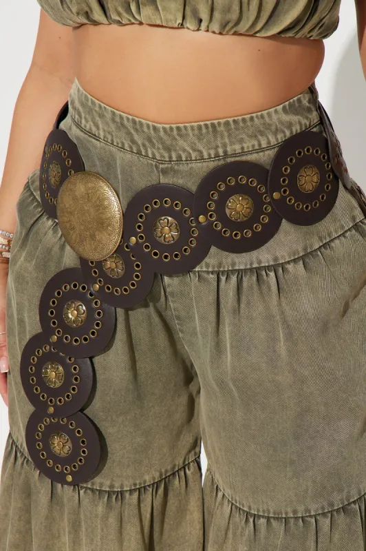 Bring It Back Boho Belt - Brown sold by Fashion Nova
