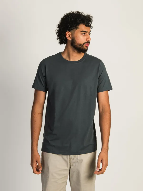 VICTOR CREWNECK TEE - BLUE sold by Boathouse