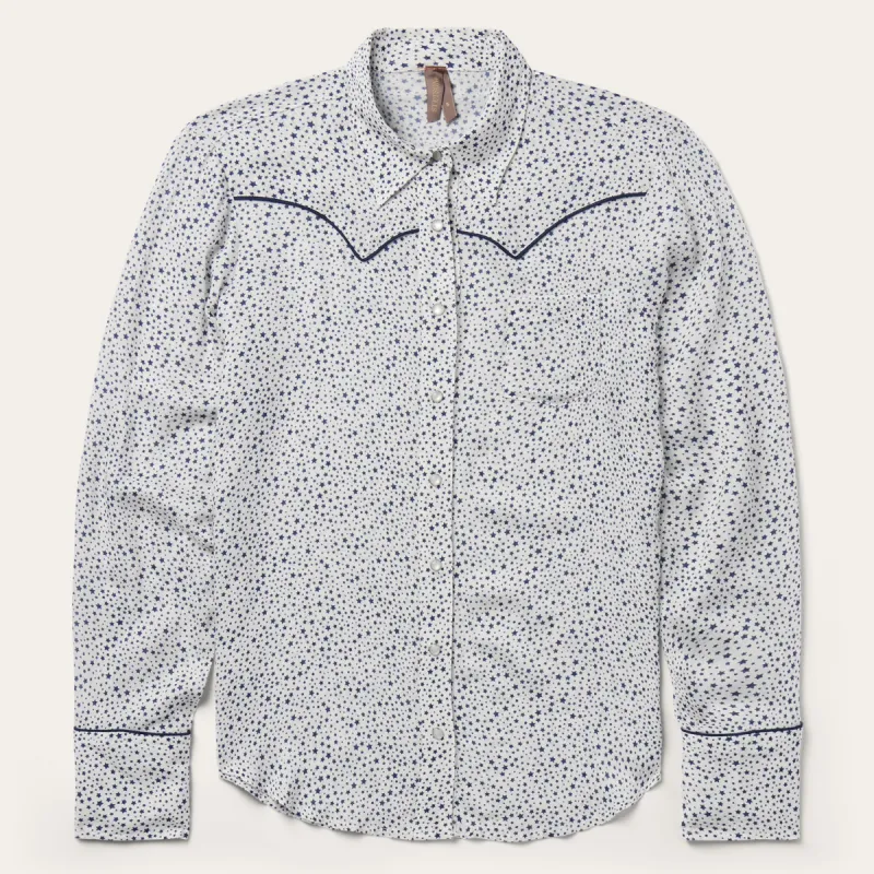 Stars Print Western Shirt sold by Stetson