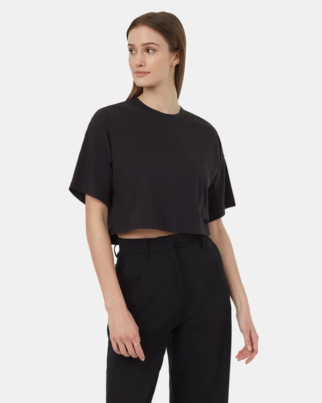 Laurelwood Crop T-Shirt sold by tentree