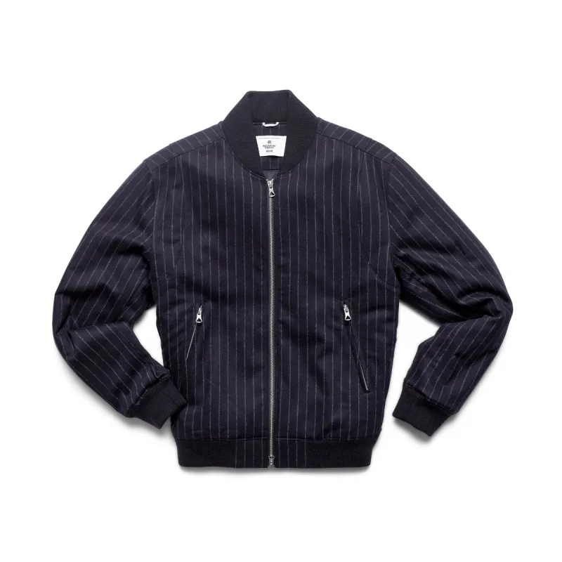 Wool Flannel JV Jacket sold by Reigning Champ