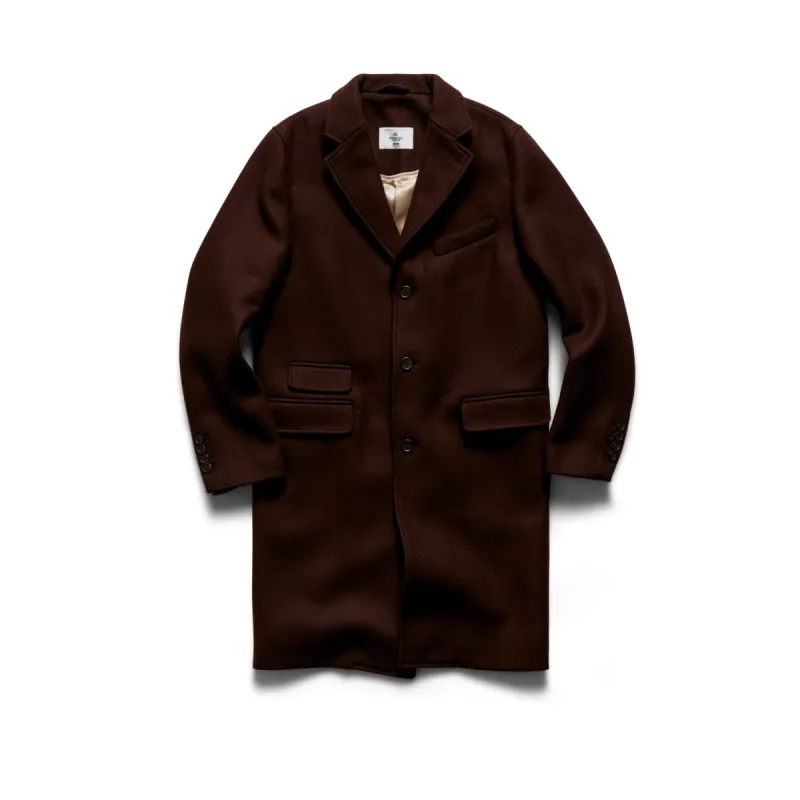 Melton Wool Away Coat - Vault sold by Reigning Champ