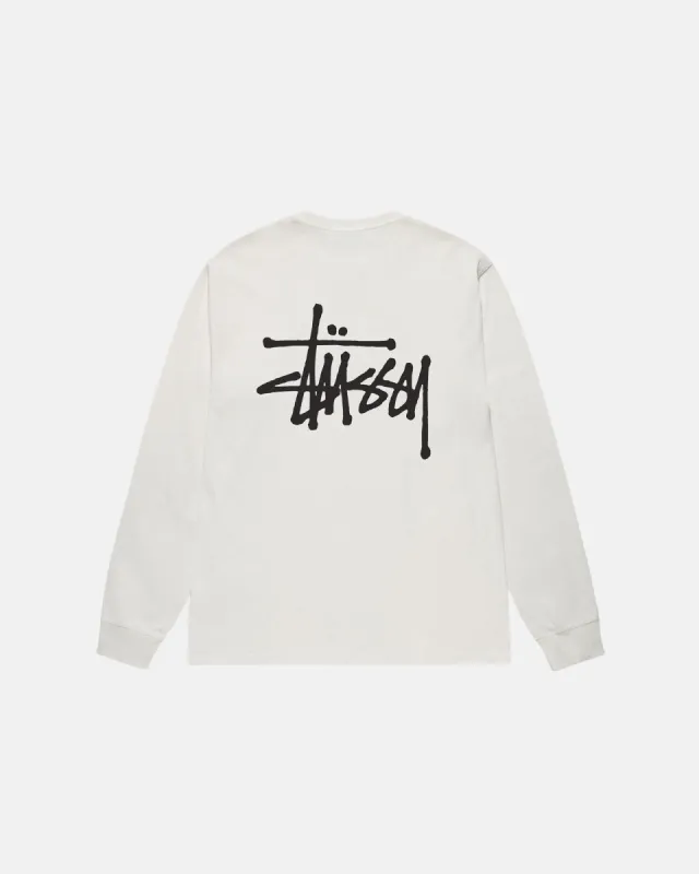 BASIC STÜSSY LS TEE PIGMENT DYED sold by Stussy