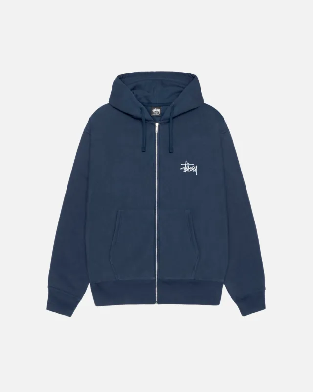 BASIC STÜSSY ZIP HOODIE sold by Stussy