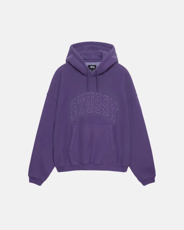 EMBROIDERED RELAXED HOODIE sold by Stussy