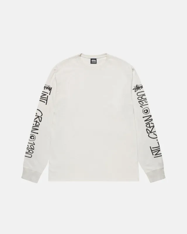 INTL CREW LS TEE PIGMENT DYED sold by Stussy