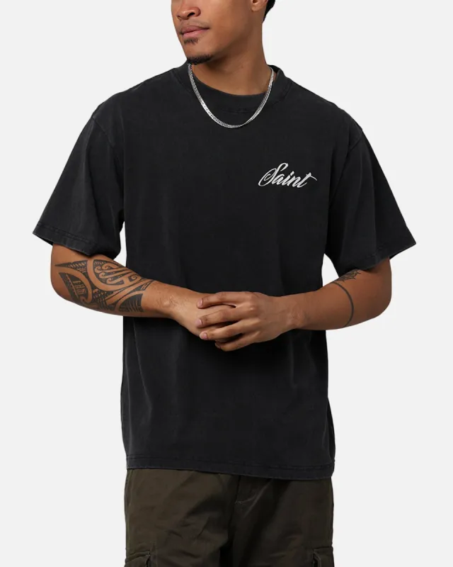 Saint Morta Guardian T-Shirt Vintage Black sold by Culture Kings
