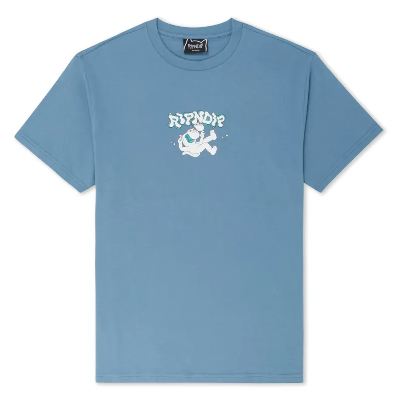 Unattached Tee (Slate) sold by Ripndip
