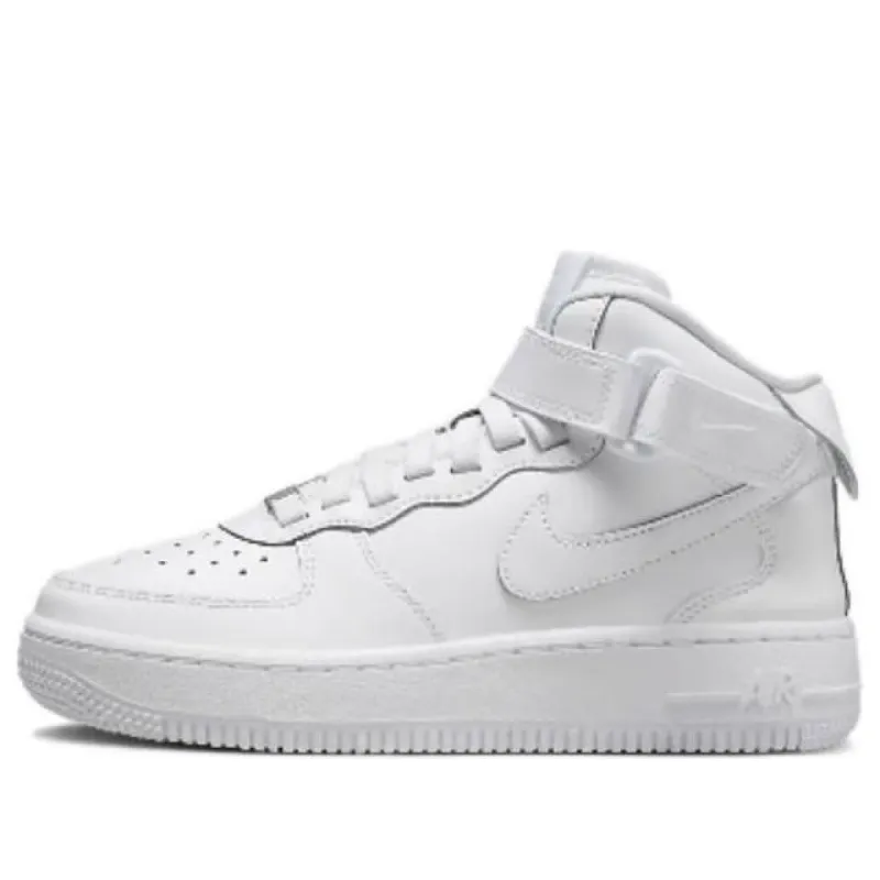 (GS) Nike Air Force 1 Mid EasyOn SE 'Triple White' FN1193-111 sold by KicksCrew