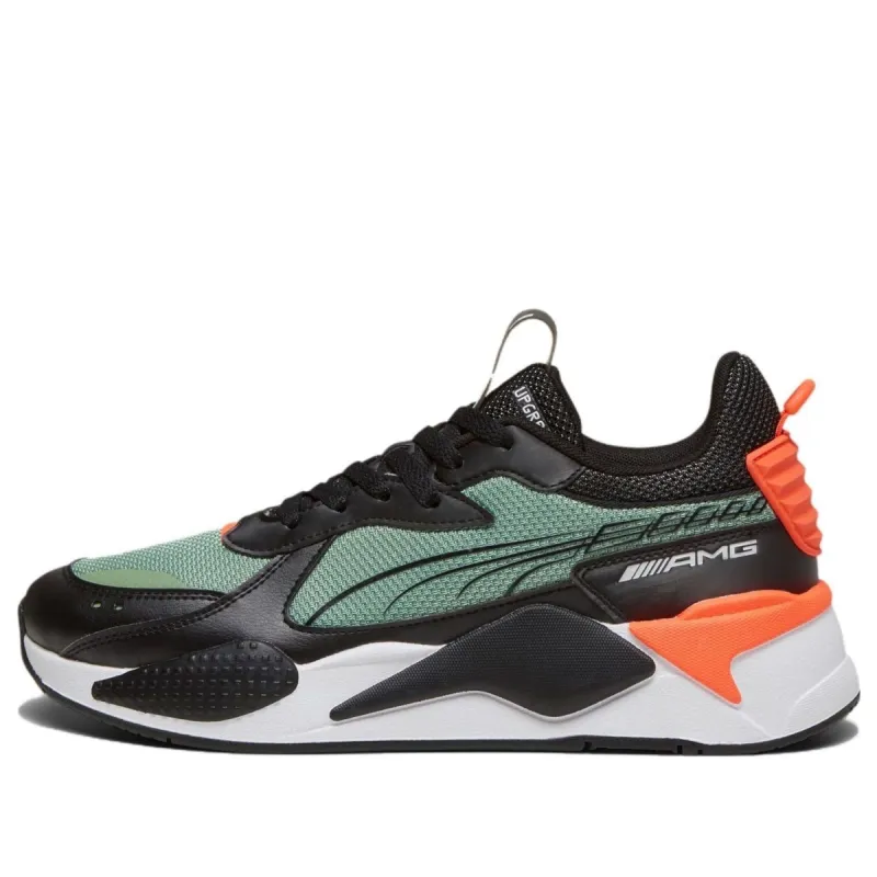PUMA MercedesAMG Petronas F1 x Puma RSX 'Black Dusty Green' 307648-04 sold by KicksCrew