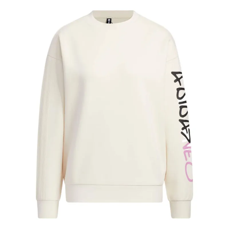 (WMNS) Adidas Neo Vbe Sweatshirts 'White' HY9645 sold by KicksCrew
