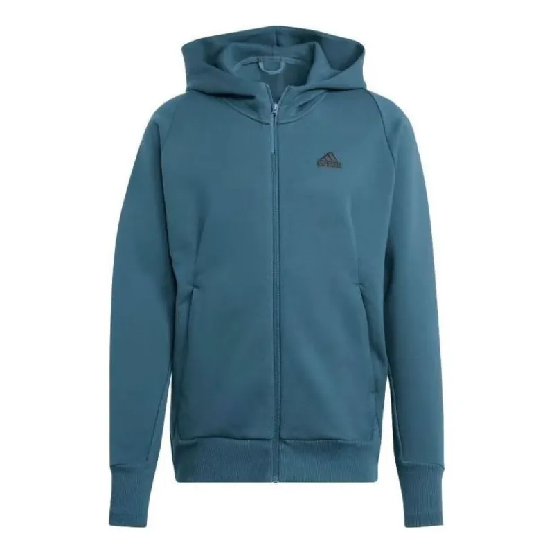 adidas Z.N.E. Premium Full-Zip Hooded Track Jacket 'Arctic Night' IN5087 sold by KicksCrew
