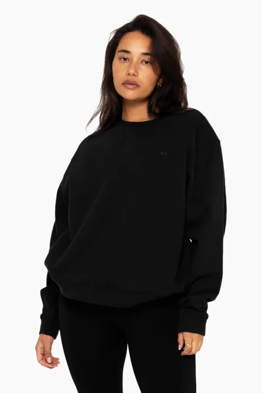 HEAVYWEIGHT SWEATS CREWNECK - ONYX sold by SETactive
