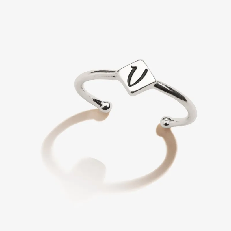 Initial V Ring sold by Alex and Ani
