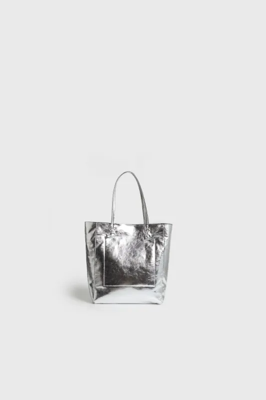 Metallic Satchel Bag sold by Melanie Lyne
