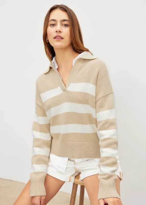 LUCIE COTTON CASHMERE PULLOVER sold by Wildflower