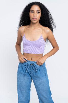 Crop top tirantes cadena sold by Shasa