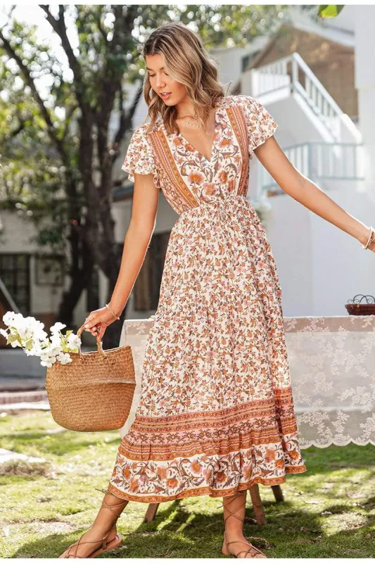 Flowy Boho Maxi Dress sold by Boho Mood