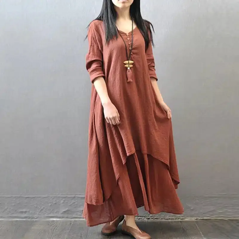 Long Sleeve Maxi Dress sold by Boho Mood