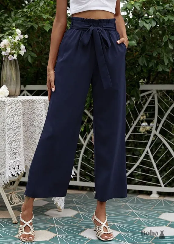 Boho  Wide Pants with high waist sold by Boho Mood