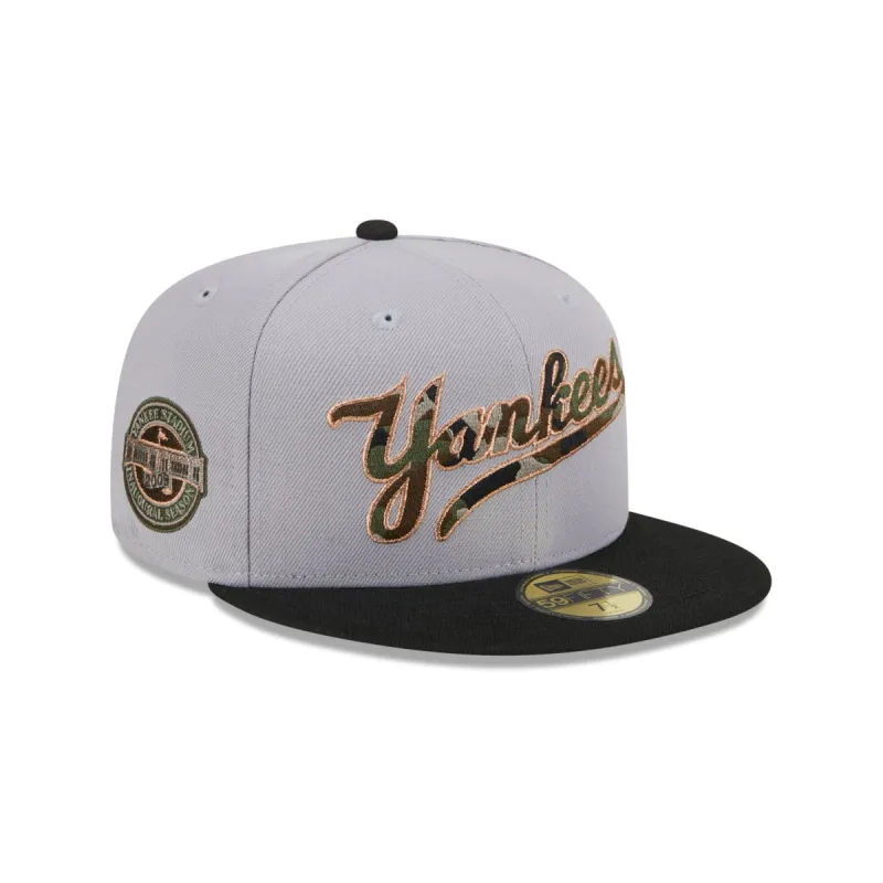 New York Yankees Camo Fill 59FIFTY Fitted Hat sold by New Era