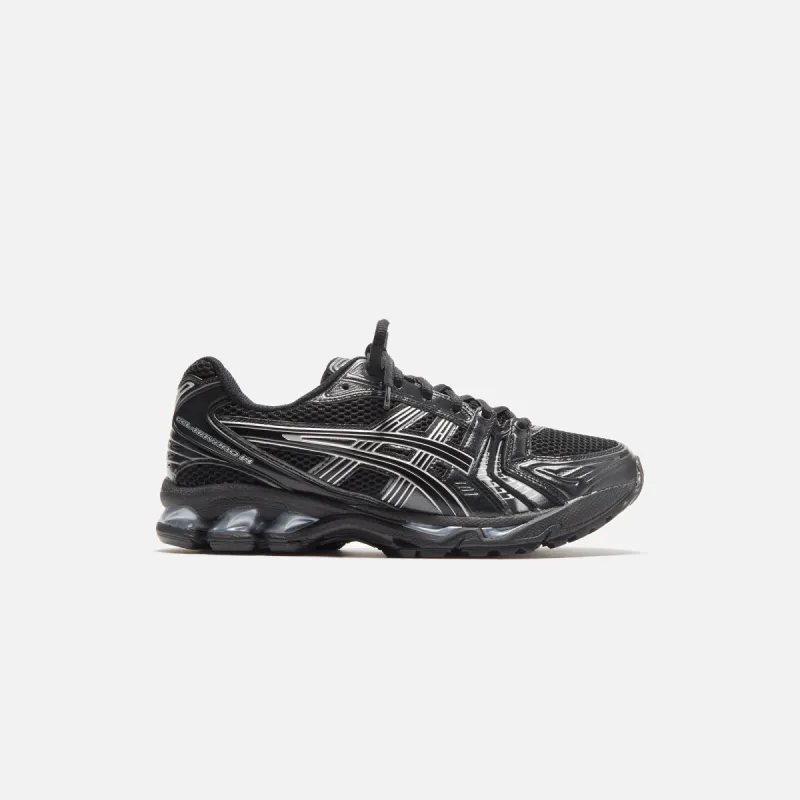 ASICS Gel-Kayano 14 - Black / Pure Silver sold by Kith