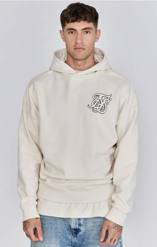 Ecru Graphic Hoodie sold by Siksilk