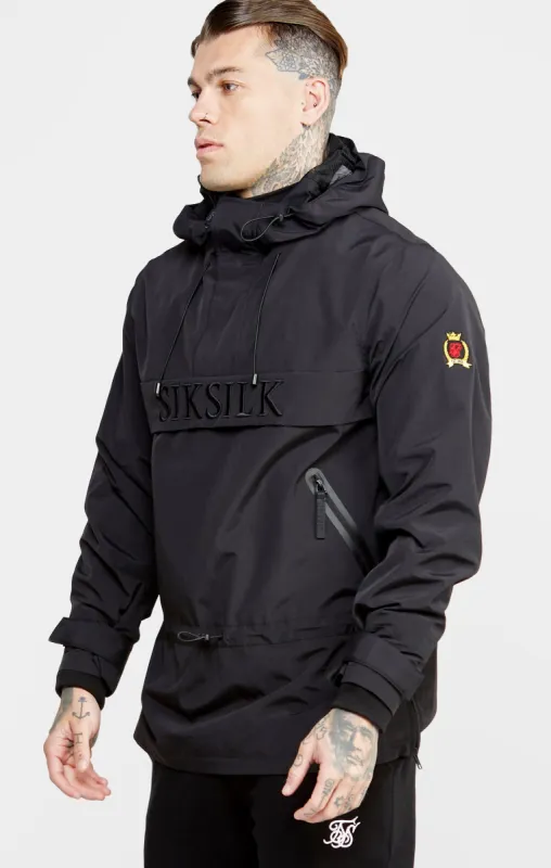 Black Overhead Jacket sold by Siksilk