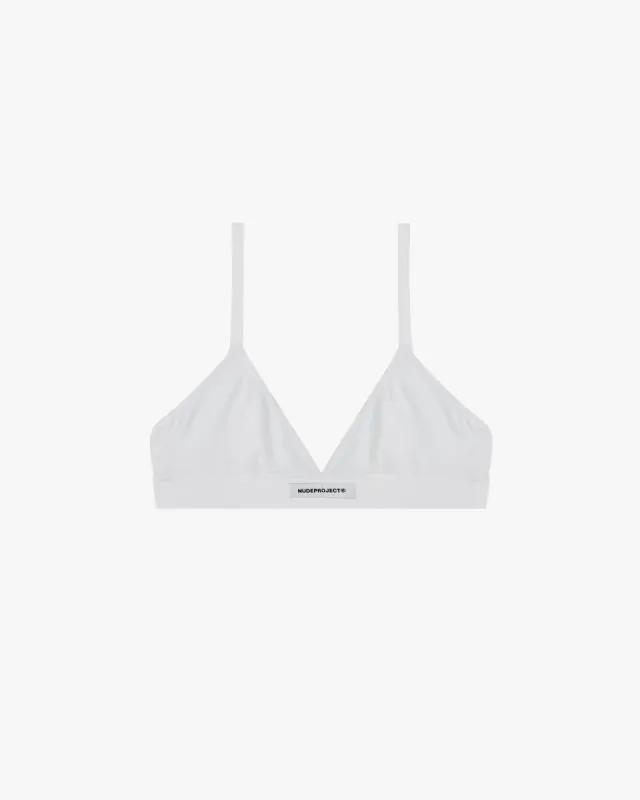 CLASSIC BRA WHITE sold by Nude Project