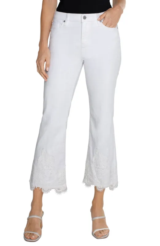 HANNAH CROP FLARE sold by Liverpool Jeans Company