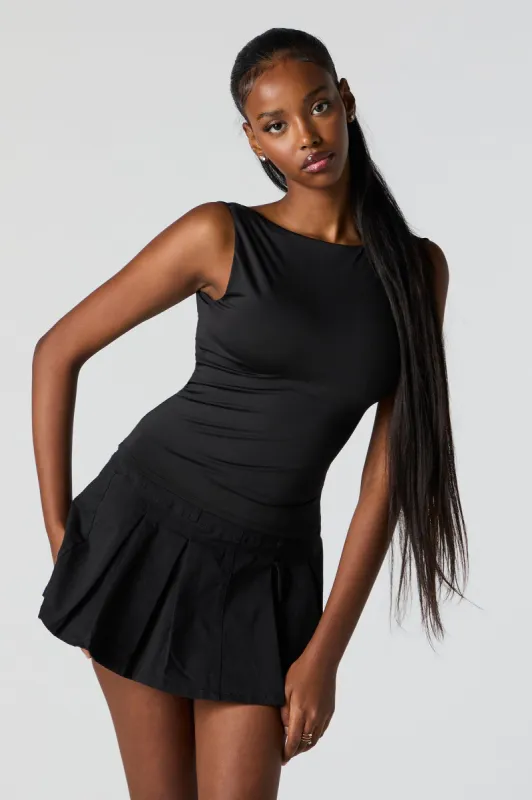 Contour Boat Neck Tank sold by Urban Planet