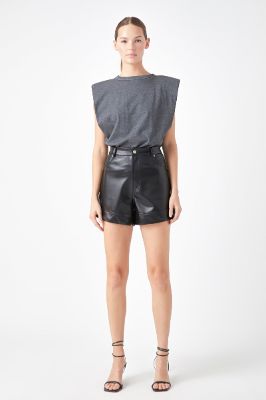 SALE OF Shoulder Pad Shirt sold by Endless Rose