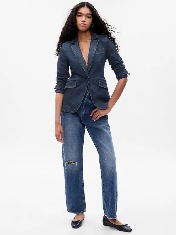 Denim Blazer sold by GAP