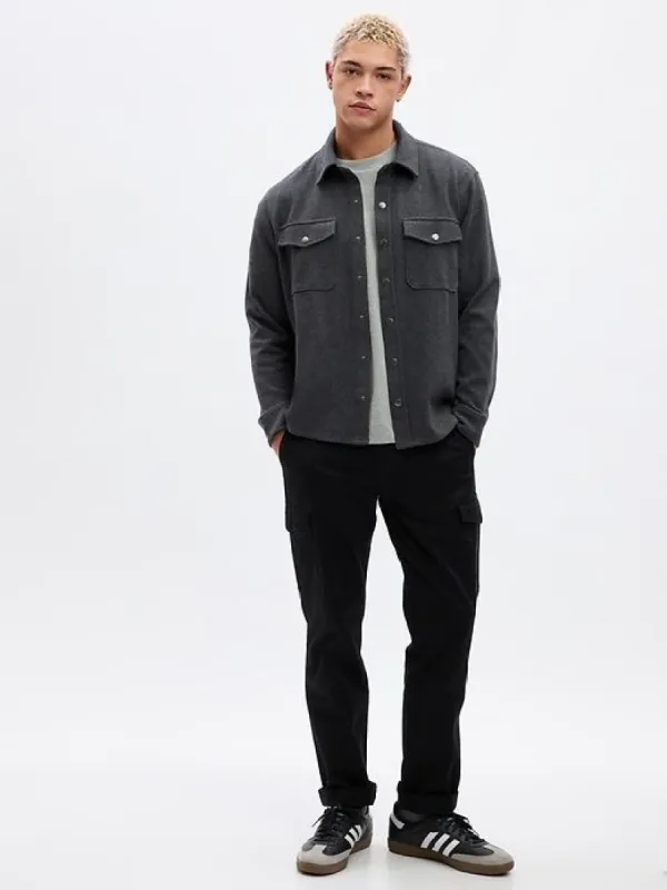 Snap-Button Utility Shirt sold by GAP